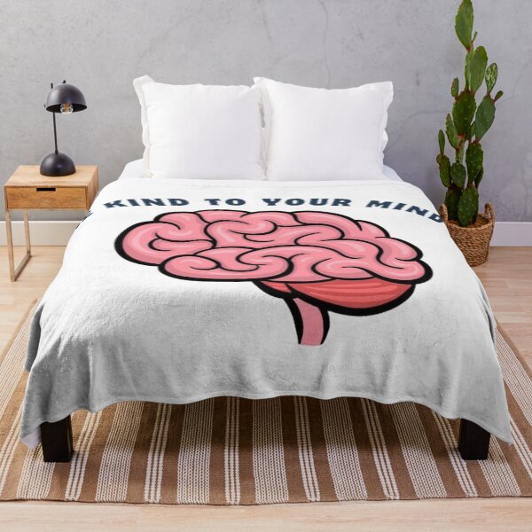 Item preview, Be kind to your mind | Mental Health Positivity Design designed and sold by Stocker31.