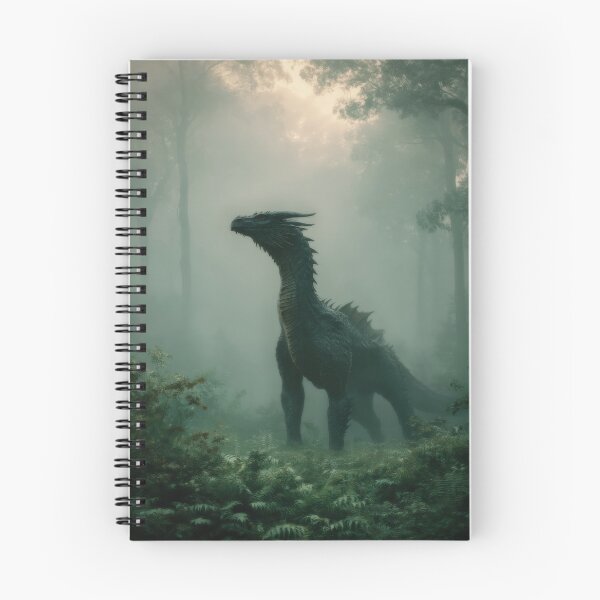 Item preview, Gothic Forest Dragon | Atmospheric Dark Fantasy Woodland Creature Art designed and sold by CosmicAnomaly.