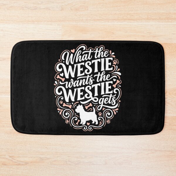 Item preview, What the Westie Wants West Highland Terrier Dog designed and sold by AntiqueImages.