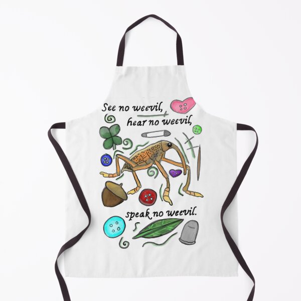 Item preview, See no weevil, hear no weevil, speak no weevil. designed and sold by TheCabPatch.