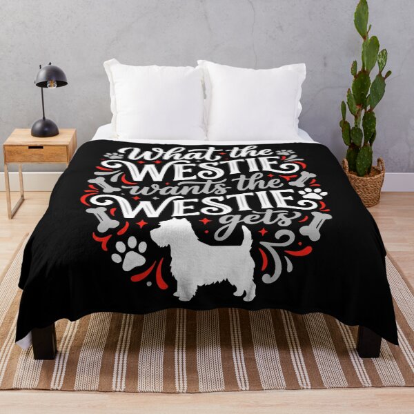 Item preview, Funny Westie Dog Lover What Westie Wants Gets designed and sold by AntiqueImages.