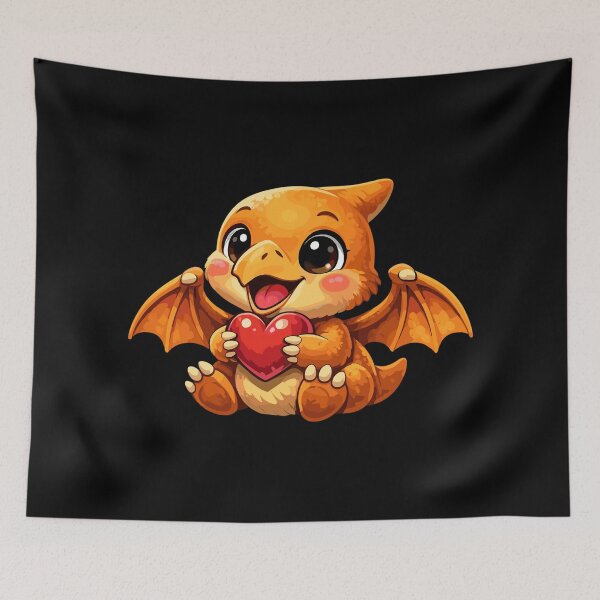 Item preview, Tiny Baby Pterodactyl – Cute Flying Reptile designed and sold by Pineapple-Tree.