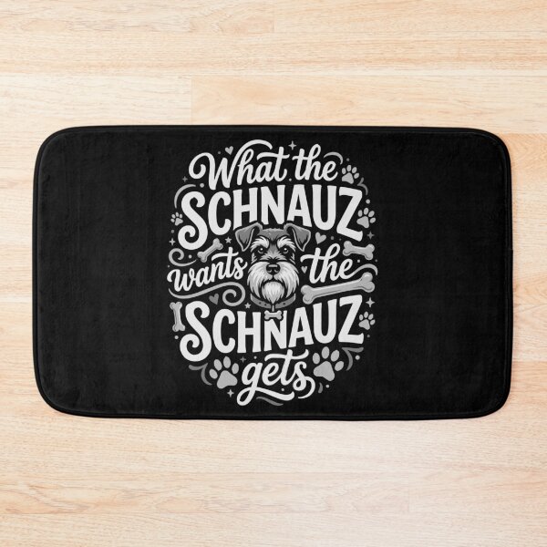 Item preview, What the Schnauz Wants Schnauzer Dog Parent designed and sold by AntiqueImages.