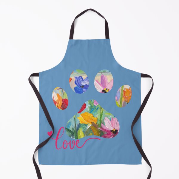 Item preview, Floral paw print love designed and sold by Doodles Down South.