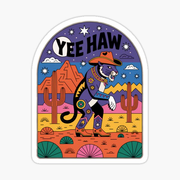 Item preview, Mountain Lion Cowboy Dancing Under Full Moon designed and sold by Tammy Winand Arts.