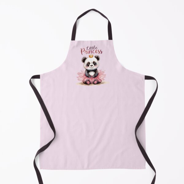 Item preview, Little Princess - Cute Baby Panda in Tutu with Crown Watercolor Art designed and sold by Biedroneczka.