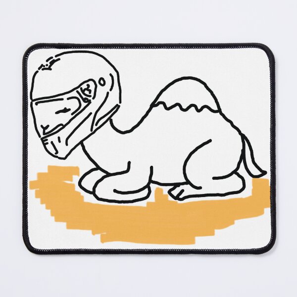 Item preview, Helmeted Dromedary designed and sold by Les Enfants des Possibles .