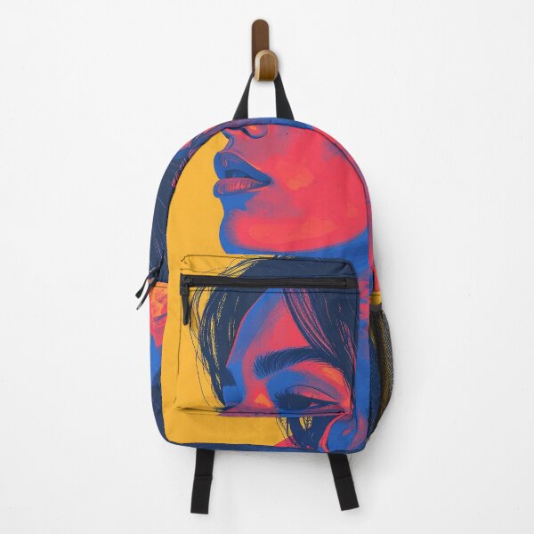 Item preview, Stylish Colorful Female Portrait Pop Aesthetic designed and sold by BetweenForms.