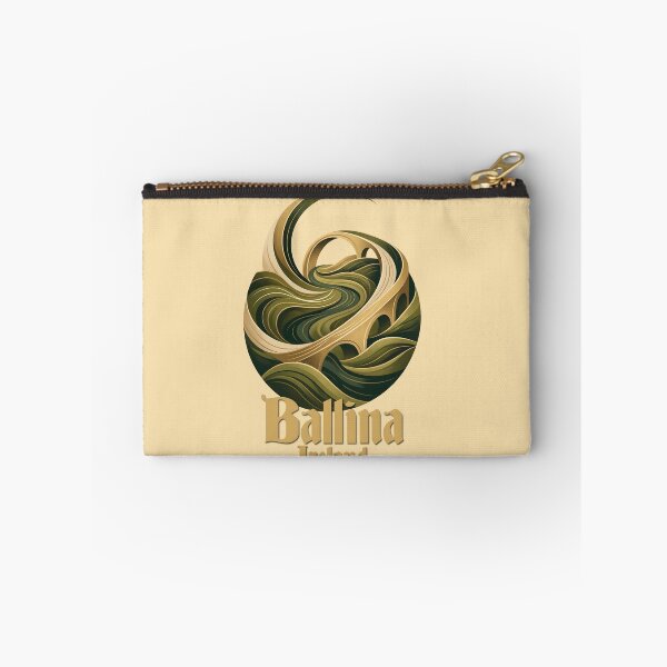 Item preview, Emerald Flow Abstract Ballina Landscape designed and sold by MythicCotton.