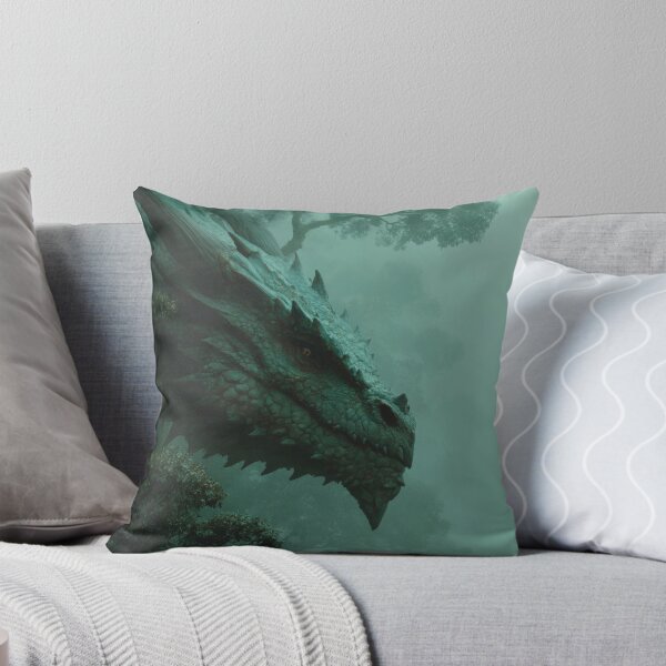 Item preview, Ancient Forest Dragon | Atmospheric Dark Fantasy Woodland Creature Art designed and sold by CosmicAnomaly.