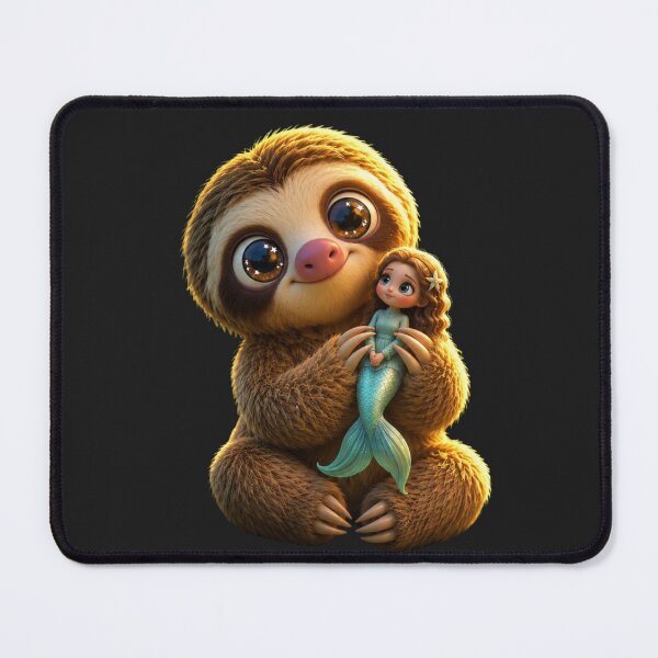 Item preview, Mermaid Sloth designed and sold by Diverseideas.
