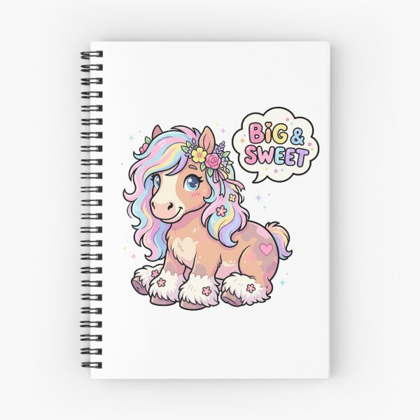 Item preview, Ardennais Horse Cute Chibi Draft Horse Art designed and sold by DuckOddity.