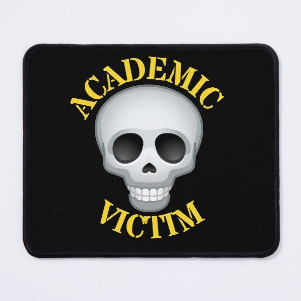 Item preview, Academic Victim Skull Tee designed and sold by MoodCorner.