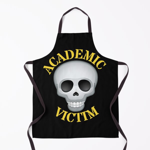 Item preview, Academic Victim Skull Tee designed and sold by MoodCorner.