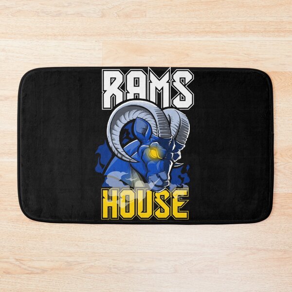 Item preview, Rams House Spirit - Blue and Gold Ram Mascot Illustration designed and sold by Canache.