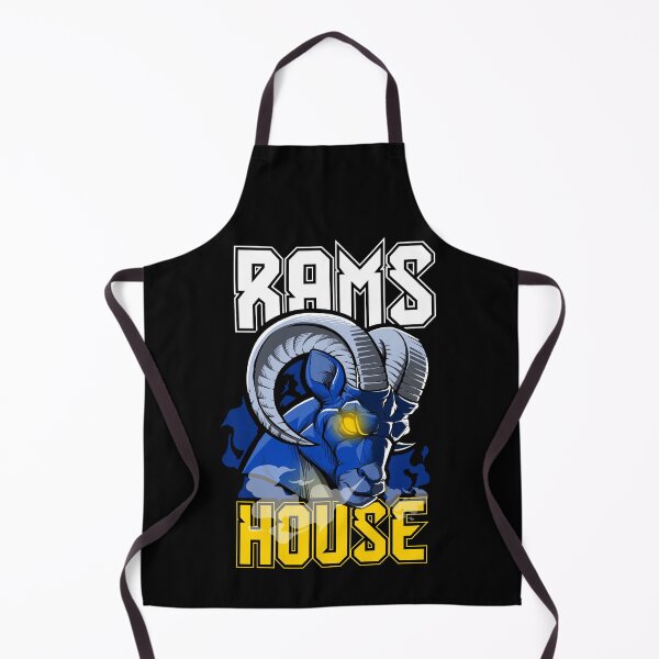 Item preview, Rams House Spirit - Blue and Gold Ram Mascot Illustration designed and sold by Canache.