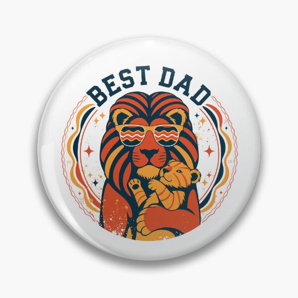 Item preview, Best Dad Lion designed and sold by Stellar Geometry.