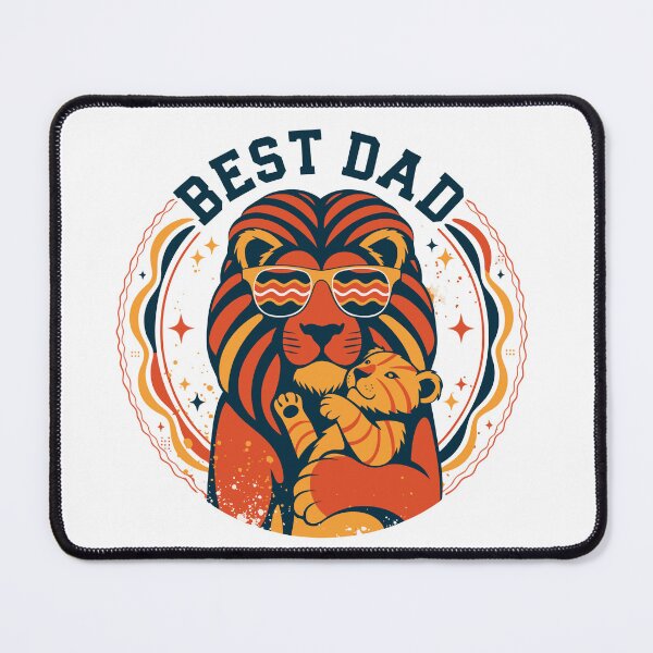 Item preview, Best Dad Lion designed and sold by Stellar Geometry.