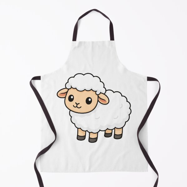 Item preview, Cute fluffy white sheep designed and sold by BlueBerry45.