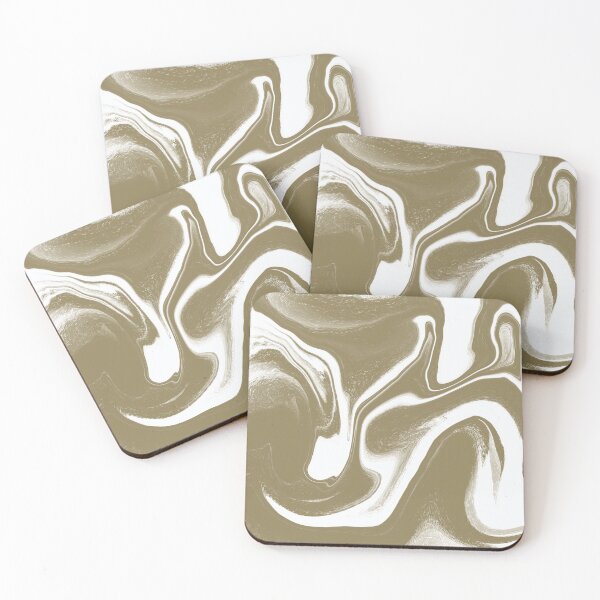 Item preview, Earth & Sand Organic Fluid Abstract designed and sold by CaramelCo.