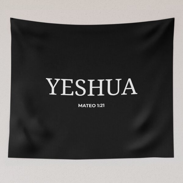 Item preview, Yeshua Matthew 1:21 Jesus Hebrew Name Bible Verse designed and sold by Luz y Estilo.