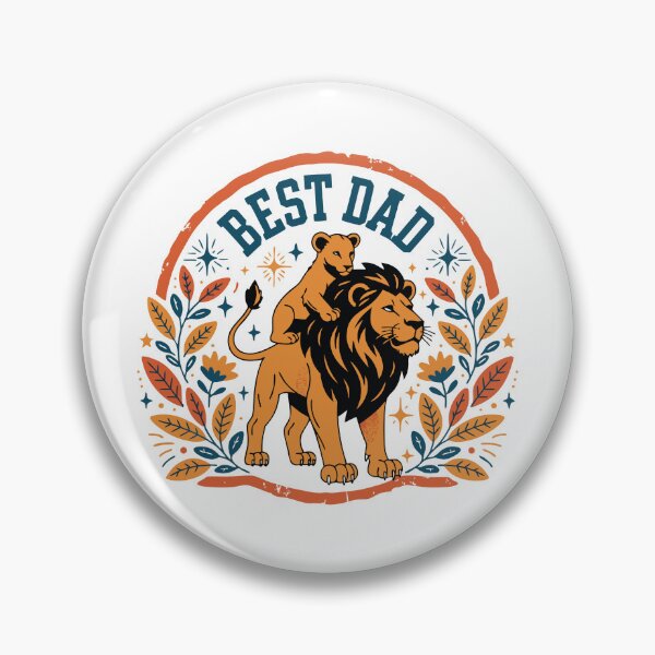 Item preview, Best Dad Lion designed and sold by Stellar Geometry.