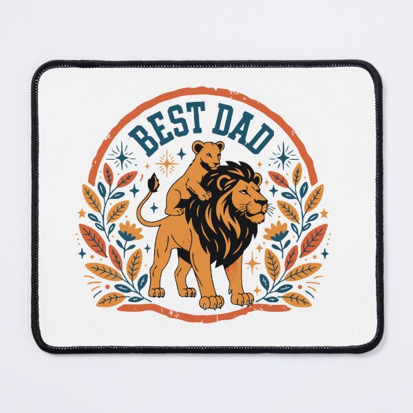 Item preview, Best Dad Lion designed and sold by Stellar Geometry.