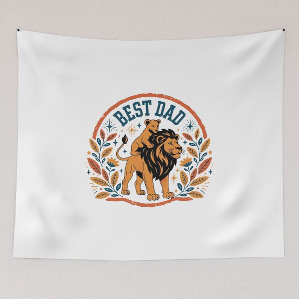 Item preview, Best Dad Lion designed and sold by Stellar Geometry.
