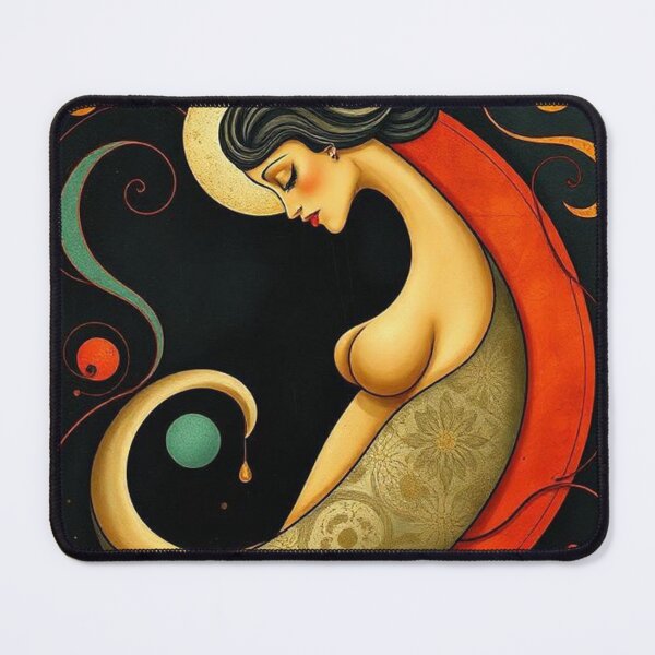 Item preview, Abstract Female Figure Inspired by Art Nouveau designed and sold by RAISC.