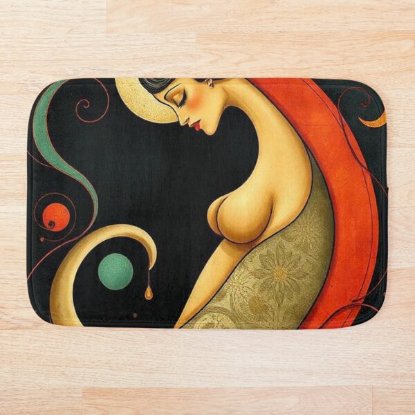 Item preview, Abstract Female Figure Inspired by Art Nouveau designed and sold by RAISC.