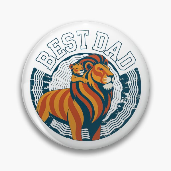 Item preview, Best Dad Lion designed and sold by Stellar Geometry.