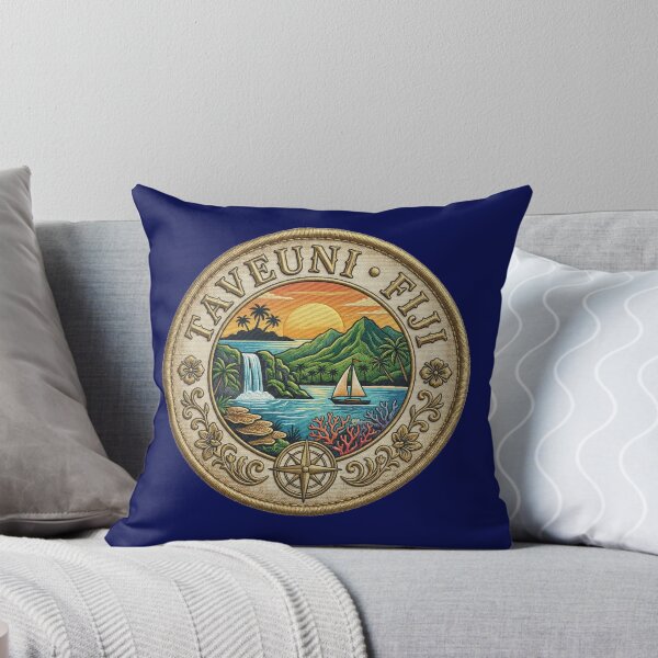 Item preview, Taveuni, Fiji – Waterfall, Lagoon & Tropical Mountains designed and sold by Girih.