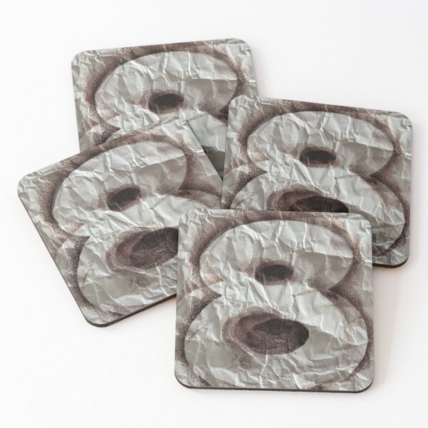 Item preview, Abstract Number Eight Symbol on Wrinkled Paper Background designed and sold by sneidere9dace.