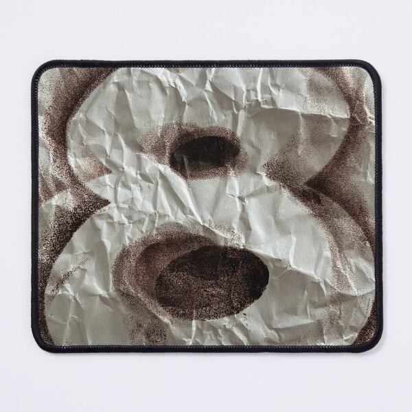 Item preview, Abstract Number Eight Symbol on Wrinkled Paper Background designed and sold by sneidere9dace.