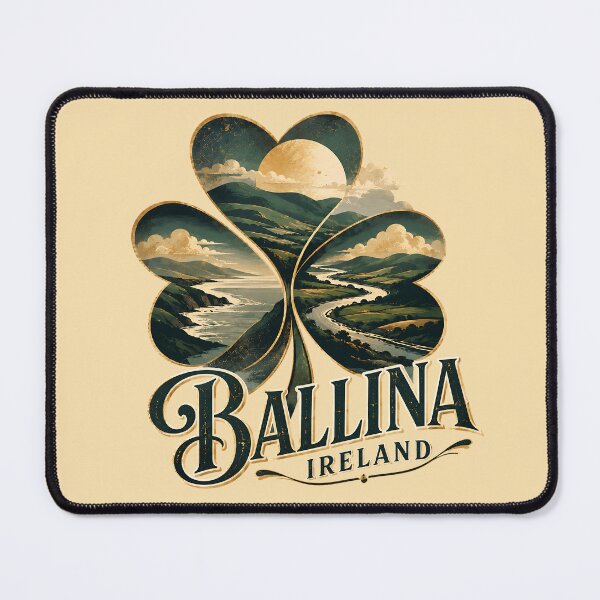 Item preview, Copy of Emerald Flow Abstract Ballina Landscape designed and sold by MythicCotton.