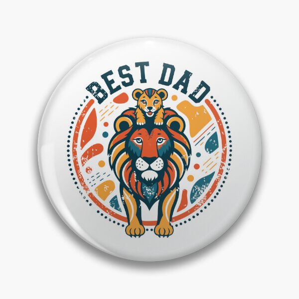 Item preview, Best Dad Lion designed and sold by Stellar Geometry.