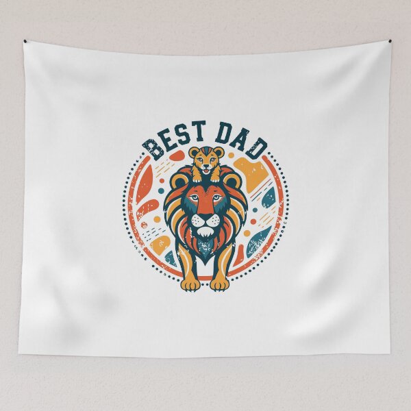 Item preview, Best Dad Lion designed and sold by Stellar Geometry.