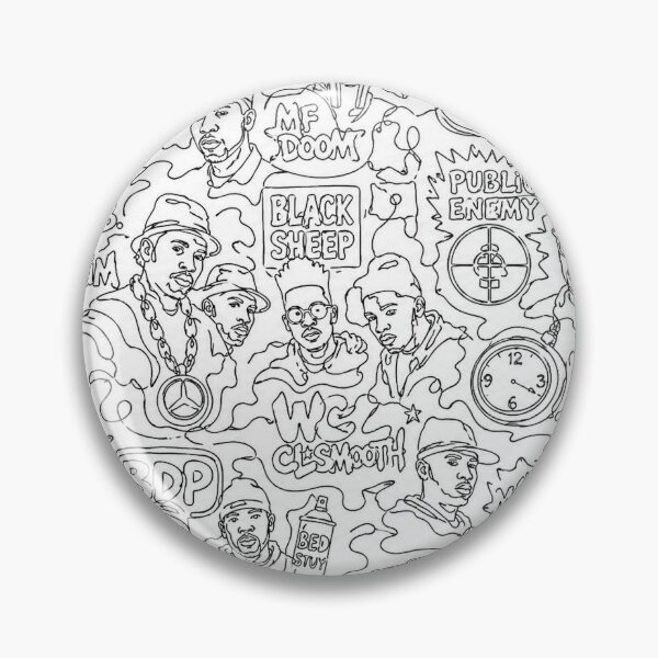 Item preview, Hip hop line drawing designed and sold by As Yet Unknown.