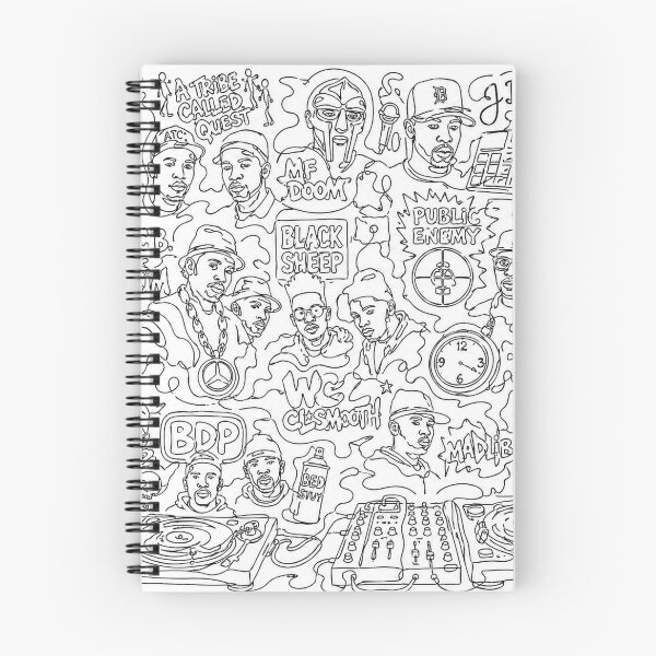 Item preview, Hip hop line drawing designed and sold by As Yet Unknown.