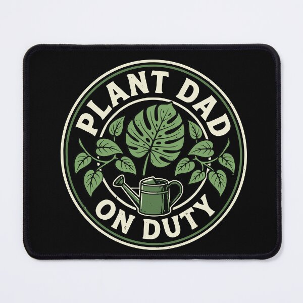 Item preview, Plant Dad On Duty Badge designed and sold by pkk72.