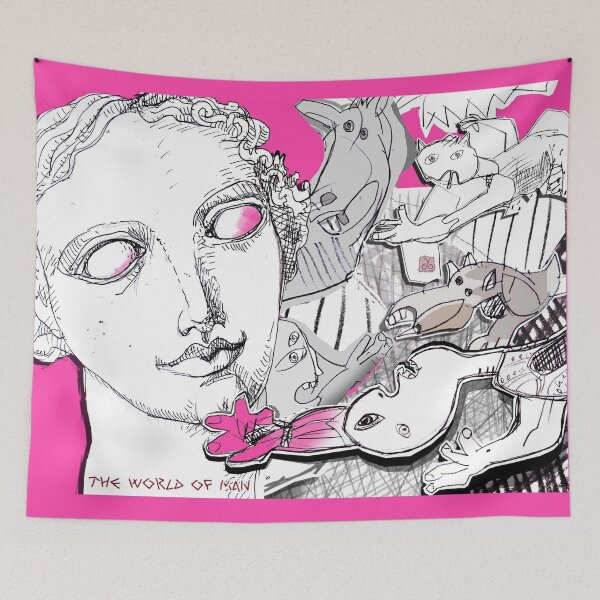 Item preview, Goddess Aphrodite - The World of Man (drawing by ACCI)  designed and sold by VanyssaGraphics.