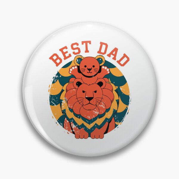 Item preview, Best Dad Lion designed and sold by Stellar Geometry.