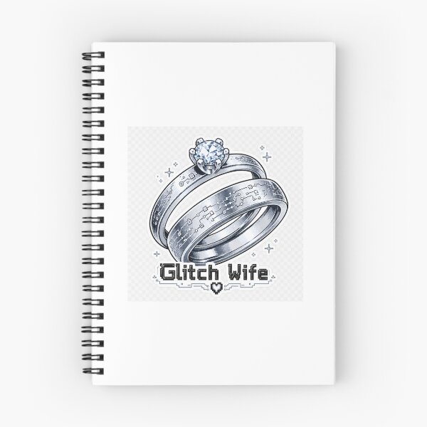 Item preview, Glitch Wife – Cyberpunk AI Wedding Ring designed and sold by GlitchWifie.