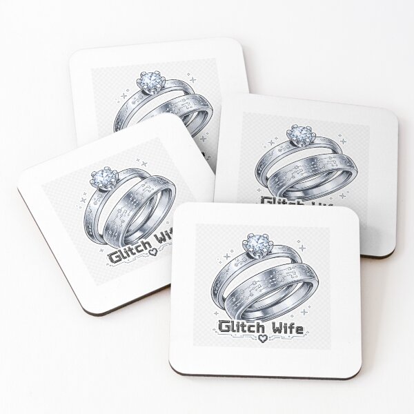 Item preview, Glitch Wife – Cyberpunk AI Wedding Ring designed and sold by GlitchWifie.