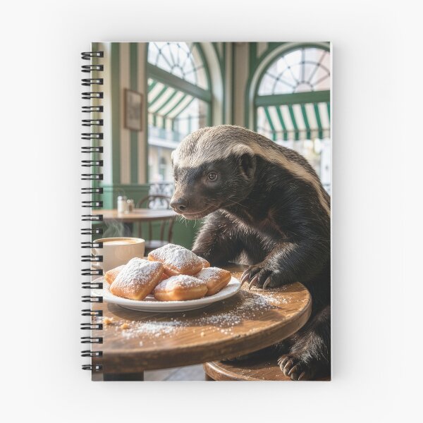 Item preview, Honey Badger in the French Quarter designed and sold by Tridentulus.