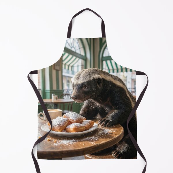 Item preview, Honey Badger in the French Quarter designed and sold by Tridentulus.