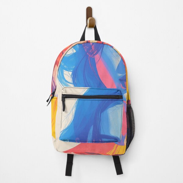 Item preview, Modern Abstract Woman Portrait in Bright Colors designed and sold by BetweenForms.