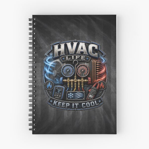 Item preview, HVAC Life Keep It Cool Heating and Air Technician Design designed and sold by artistwill.