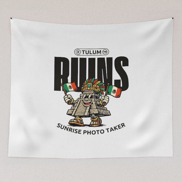 Item preview, Mexico : Tulum ruins sunrise photo taker designed and sold by Peerless-Prime.