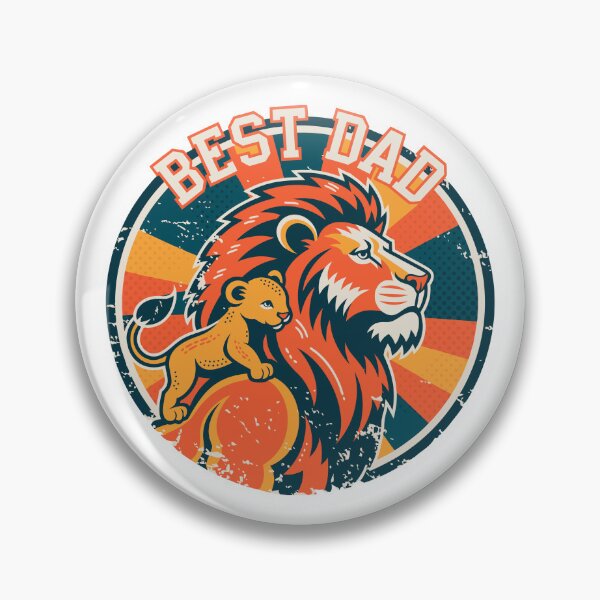 Item preview, Best Dad Lion designed and sold by Stellar Geometry.